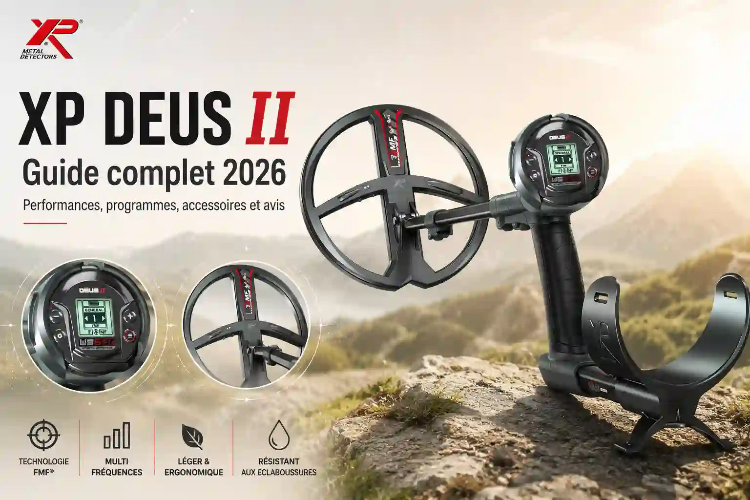 Le détecteur de métaux XP DEUS 2 : guide complet 2026