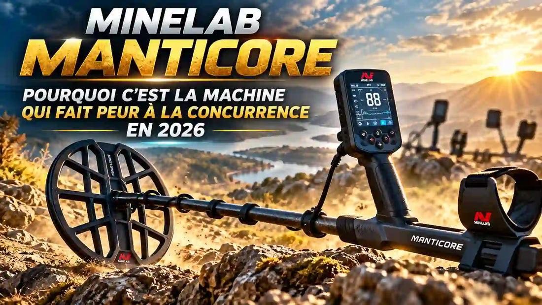 Détecteur de métaux Minelab Manticore : pourquoi c'est la machine qui fait peur à la concurrence en 2026