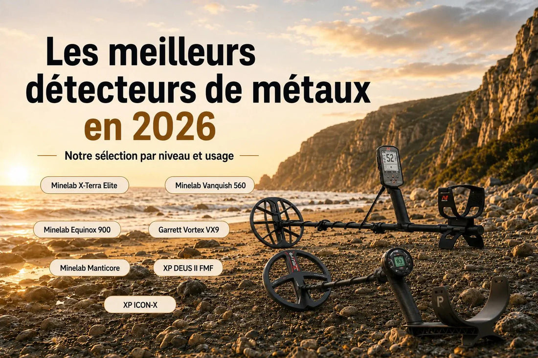 Les meilleurs détecteurs de métaux en 2026 : notre sélection par niveau et usage - Detecteurpro.fr