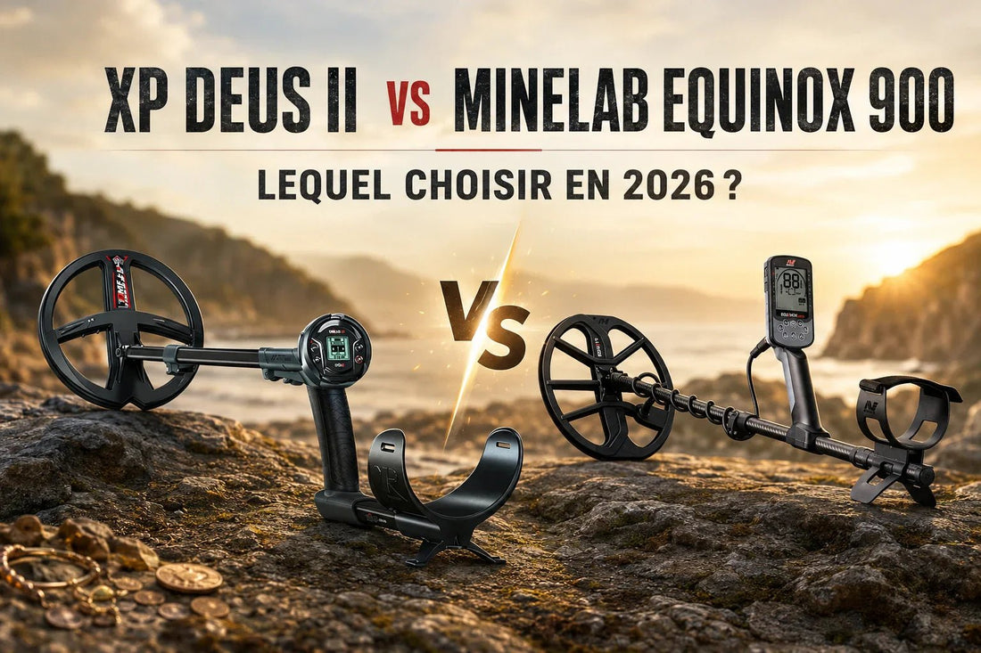 XP DEUS II vs Minelab Equinox 900 : lequel choisir en 2026 ? - Detecteurpro.fr
