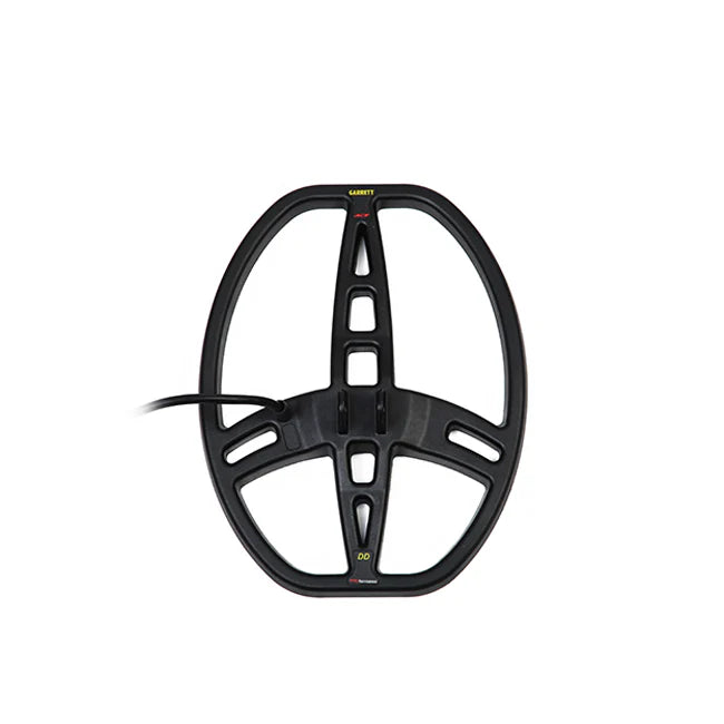 Disque Garrett DD 22x28 cm pour détecteurs ACE - Profondeur et stabilité terrain - Detecteurpro.fr