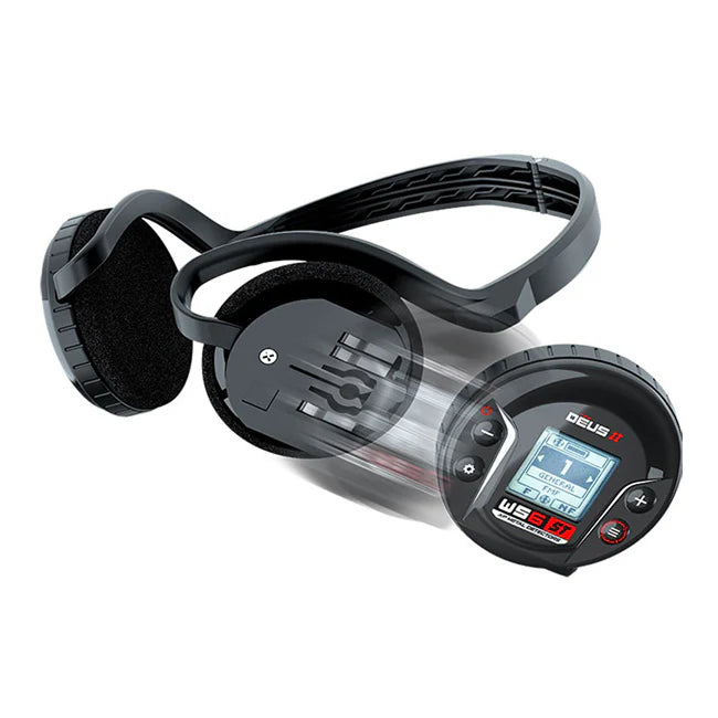 Casque sans fil XP DEUS 2 WS6 ST - Pilotez votre DEUS II sans télécommande en stéréo