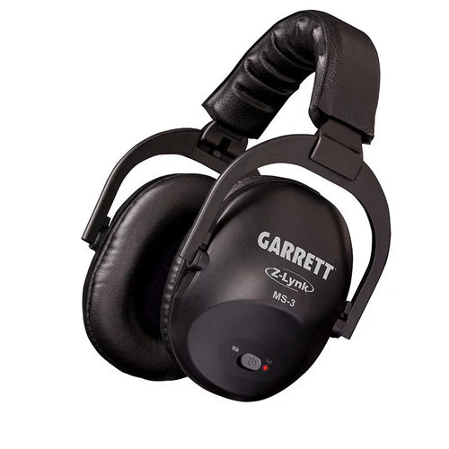 Casque sans fil Garrett MS-3 Z-Lynk + émetteur WT-1 - Transformez n'importe quel détecteur en sans fil
