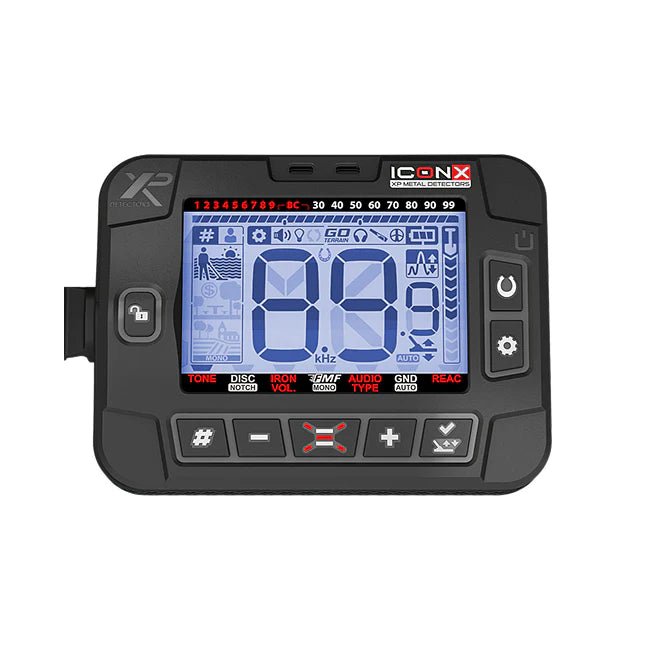 Détecteur XP ICON X - Télécommande, disque 28cm FMF, casque WSA ST - Detecteurpro.fr