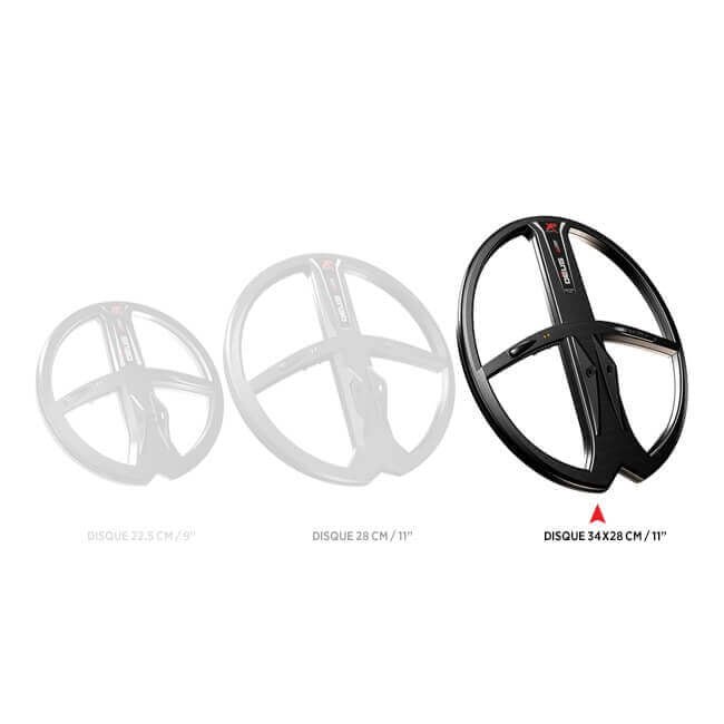 Disque XP X35 - 34x28 cm - Compatible DEUS et ORX - Detecteurpro.fr