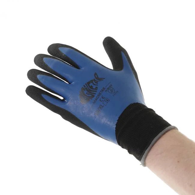 Gants pêche aimant Magnetar Triton imperméables - Detecteurpro.fr