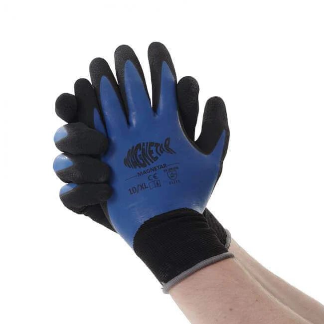 Gants pêche aimant Magnetar Triton imperméables - Detecteurpro.fr
