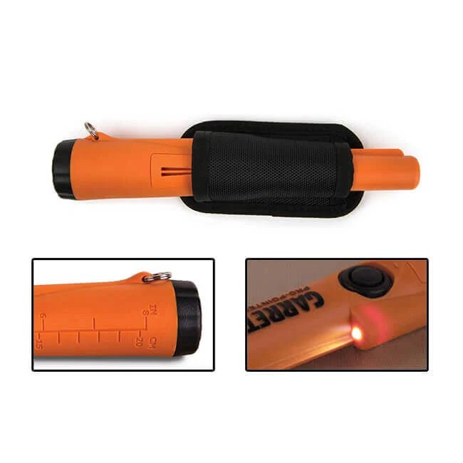 Pinpointer Garrett Pro-Pointer AT - Étanche 3 mètres 3 niveaux de sensibilité - Detecteurpro.fr