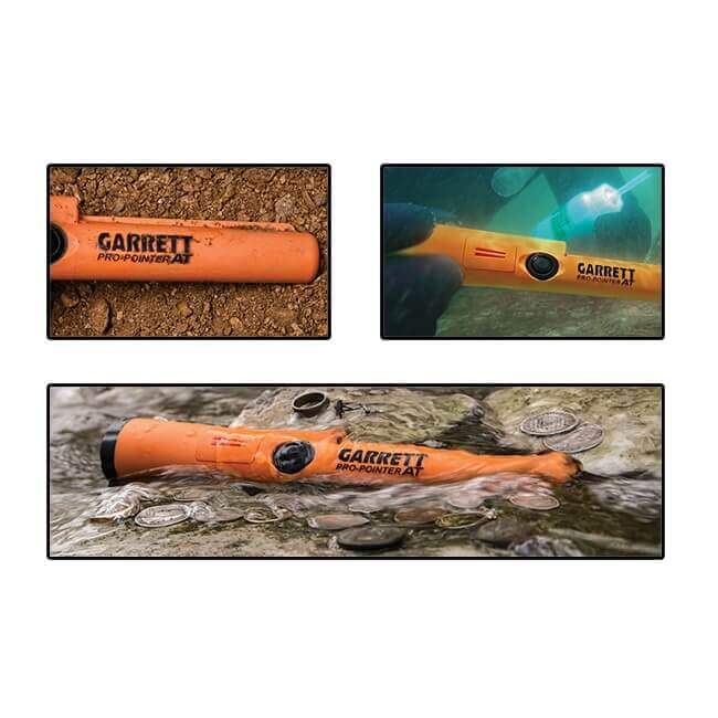 Pinpointer Garrett Pro-Pointer AT - Étanche 3 mètres 3 niveaux de sensibilité - Detecteurpro.fr