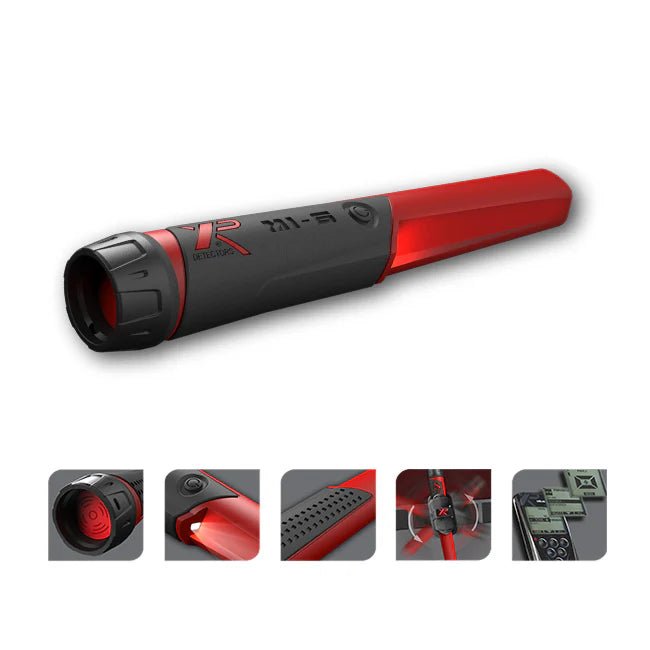 Pinpointer XP MI-6 - Connecté sans fil DEUS II ICON ORX étanche 6 mètres - Detecteurpro.fr