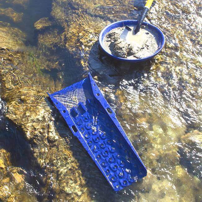 Rampe d'orpaillage XP Gold Sluice VS1 - 560 g sans tapis ni vis fabriquée en France - Detecteurpro.fr