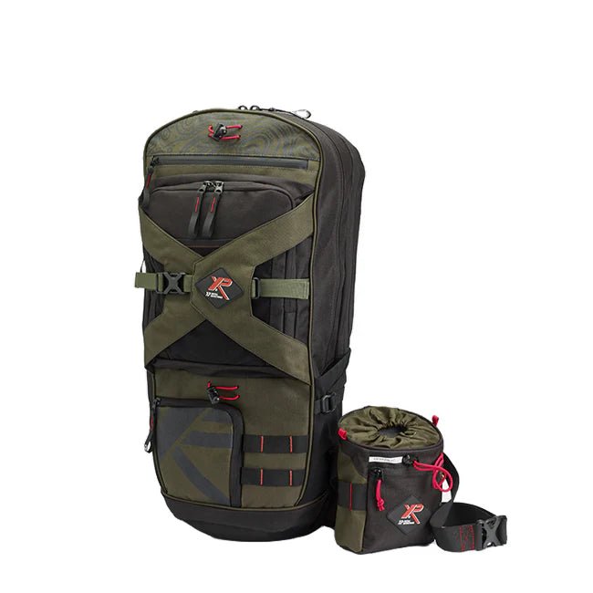 Sac à dos XP Backpack 280 Pouch - Sac de détection 32 litres avec sacoche à trouvailles - Detecteurpro.fr
