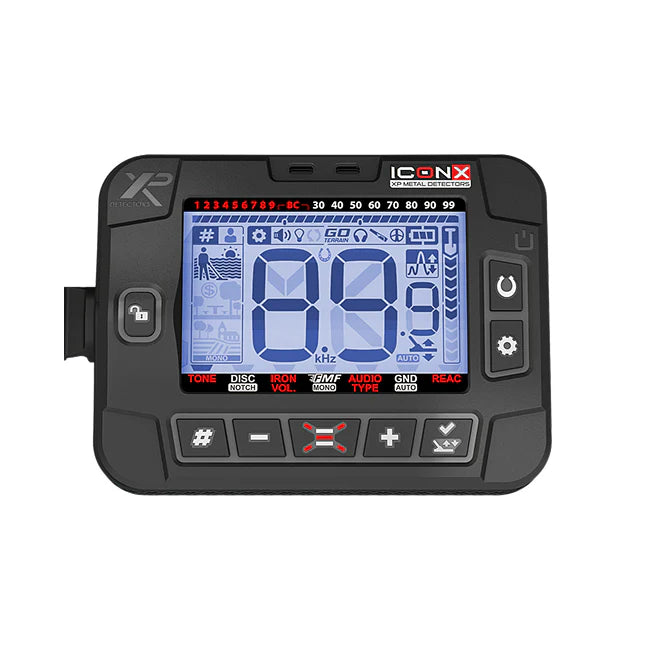 Détecteur XP ICON X - Télécommande, disque 28cm FMF